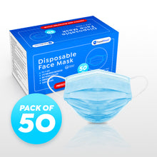 Load image into Gallery viewer, Disposable Face Mask - Box of 50