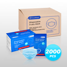 Load image into Gallery viewer, Disposable Face Mask in Pouch - Case of 2000