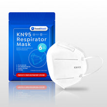 Load image into Gallery viewer, KN95 Respirator Face Mask - Pack of 6
